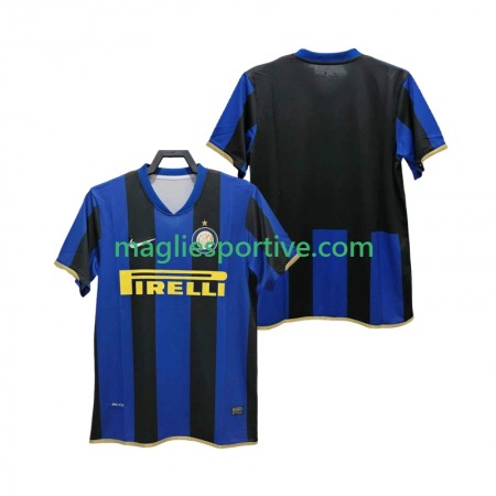 Completo Calcio Inter Milan Champions League 2008 2009 Retro Divisa Prima